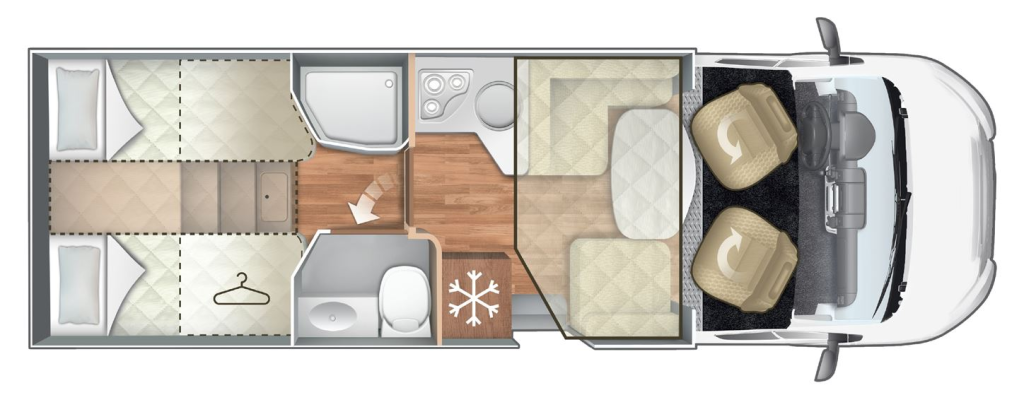 Bild 2: Wohnmobil mieten in Untersteinbach / Rauhenebrach