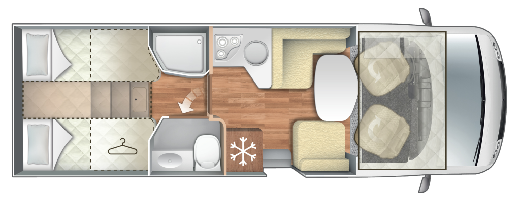Bild 2: Wohnmobil mieten in Untersteinbach / Rauhenebrach