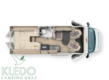 Malibu Van First Class - Two Rooms 640 LE RB charming GT