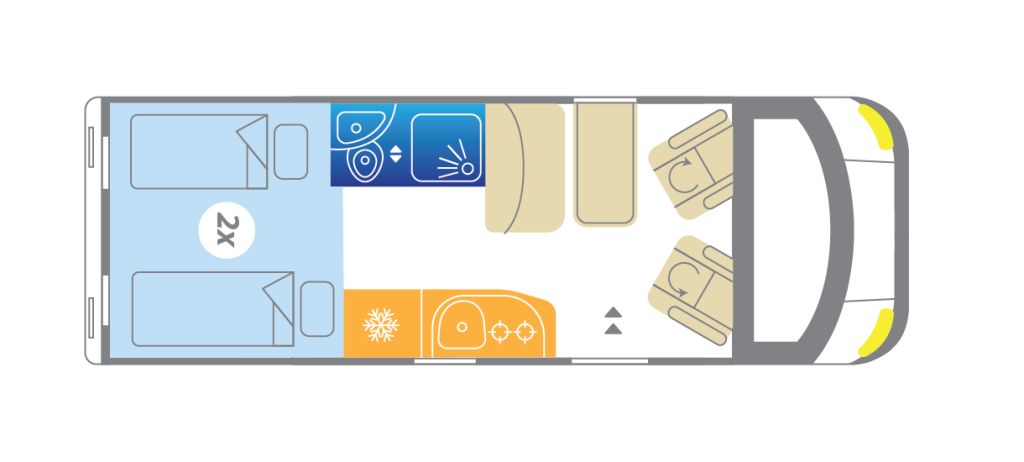 Bild 1: Megamobil MEGA REVOLUTION 640