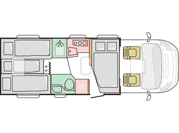 Adria Matrix ALL-IN 670 SL