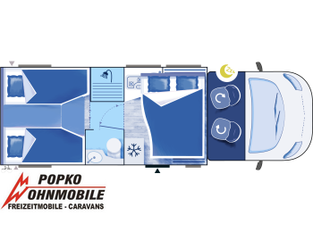 Chausson Teilintegrierte 777 Titanium Ultimate