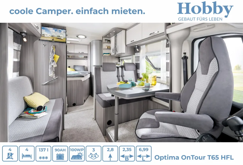 Bild 8: Wohnmobil für 4 Personen in Hamburg mieten