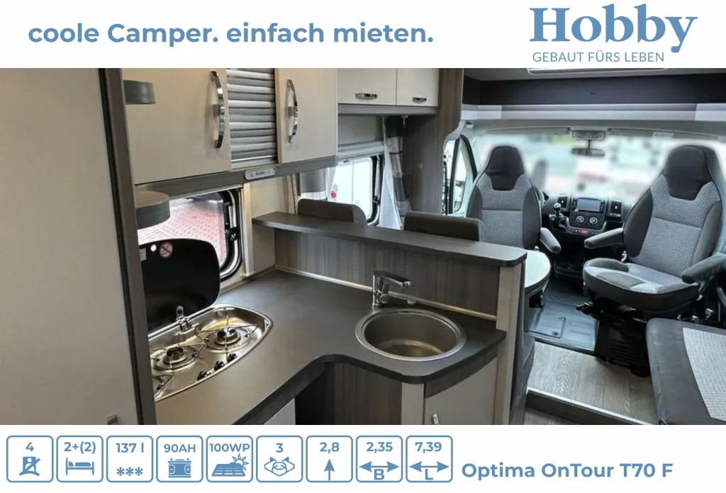 Bild 8: Wohnmobil für 3 Personen in Hamburg mieten