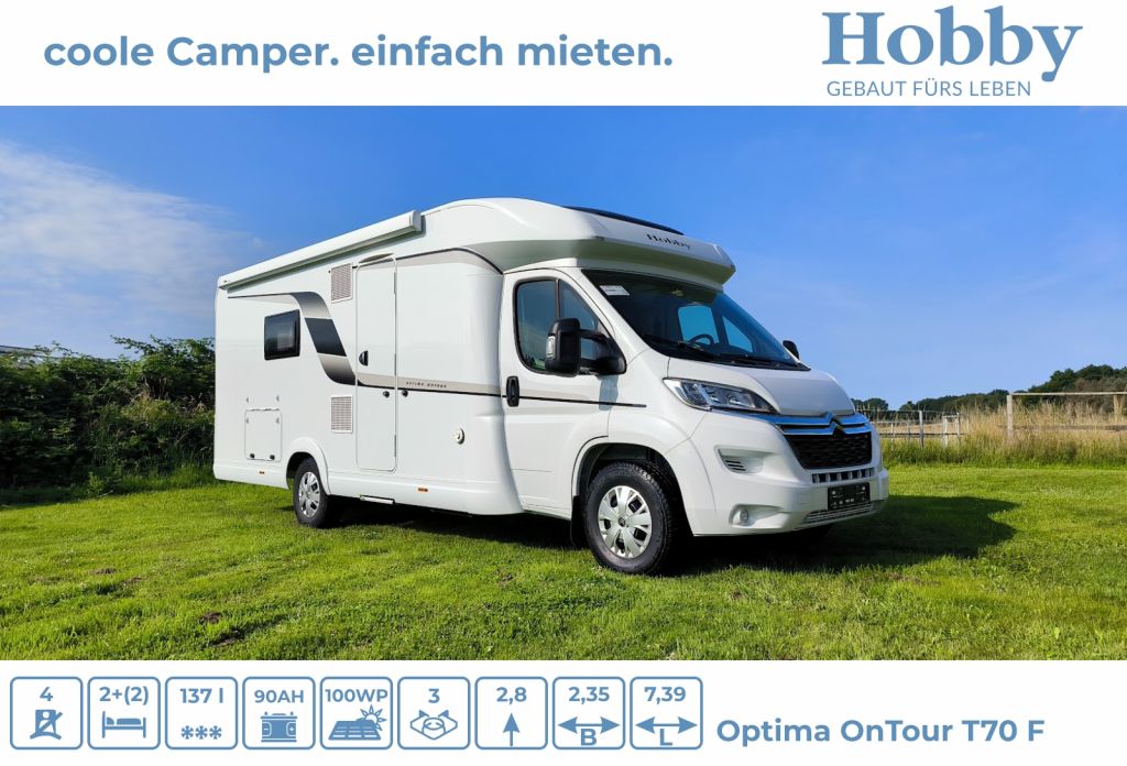 Bild 1: Hobby Optima ONTOUR T70 F