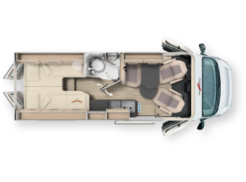 Malibu Van First Class - Two Rooms 640 LE RB