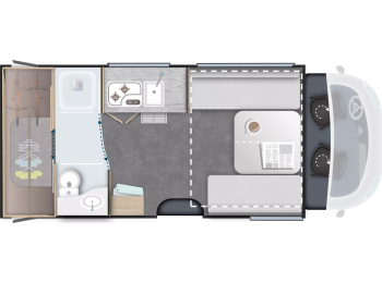 Chausson Teilintegrierte 640 Titanium Line