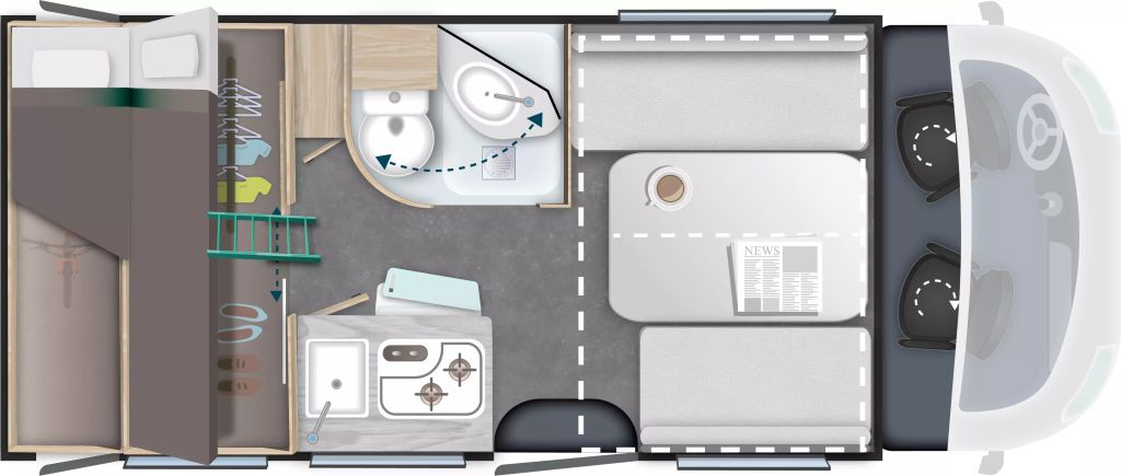 Bild 1: Chausson S-Teilintegrierte S614 Sport Line