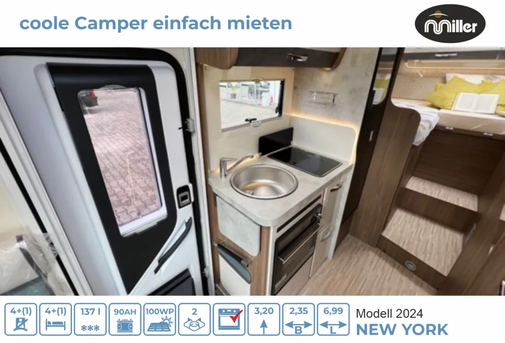 Bild 8: Wohnmobil für 4 Personen in Hamburg mieten