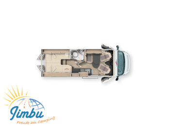 Malibu Van First Class - Two Rooms 640 LE RB charming GT skyview