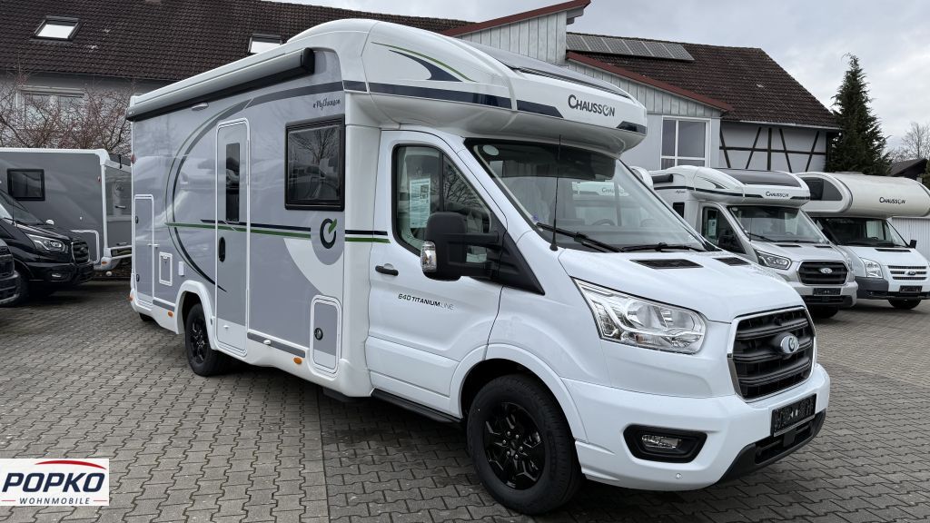 Bild 1: Chausson Teilintegrierte 640 Titanium Line Bild 1: Chausson Teilintegrierte 640 Titanium Line