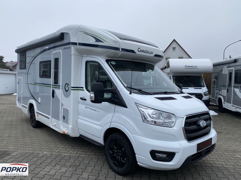 Bild 1: Chausson Teilintegrierte 627 Titanium Line Bild 1: Chausson Teilintegrierte 627 Titanium Line